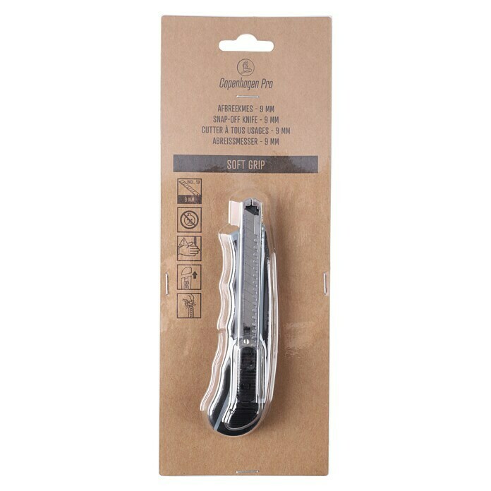 Copenhagen Pro Cuttermes Zwart (Klingbreedte: 9 mm) | BAUHAUS