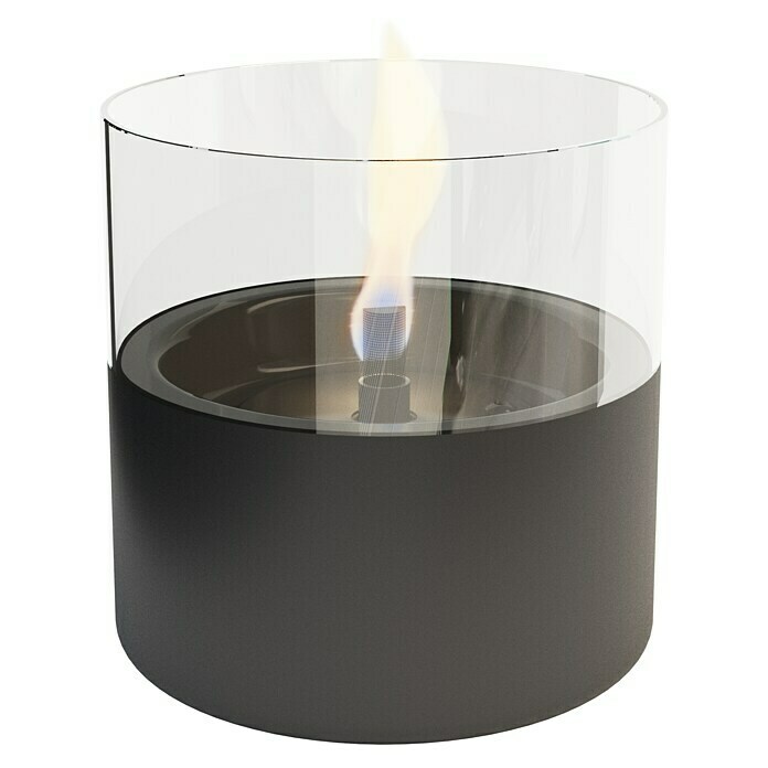 Tenderflame Tischfeuer LillyØ x H: 100 x 170 mm, Füllmenge: 0,25 l, Schwarz Unknown