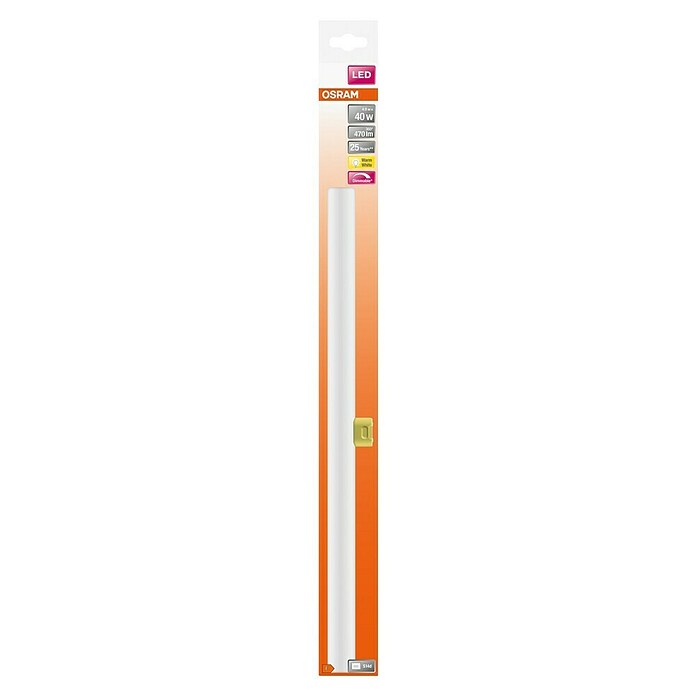 Osram Svijetleća cijev (9 W, Duljina: 500 mm, Topla bijela, S14d)