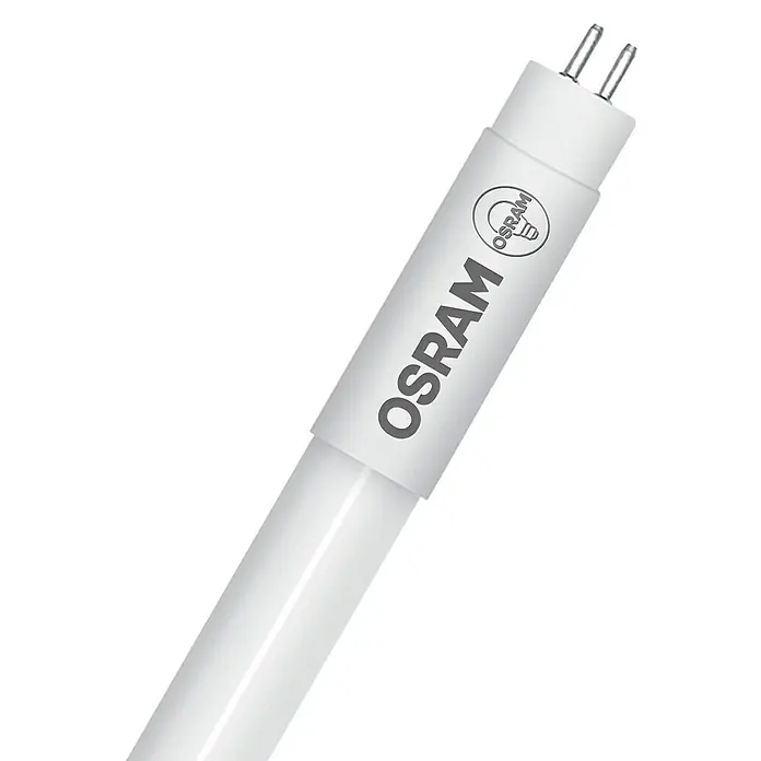 Osram LED-Röhre LED TUBE T5 HF - Länge: 56,3 cm, Kaltweiß, 7 W, 1.000 lm, G5 - Abbildung einer Osram LED-Röhre mit dem Osram-Logo, die für energieeffiziente Beleuchtung steht.