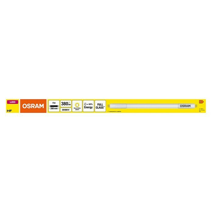 Osram LED Leuchtstoffröhre LED TUBE T5 HF SHORT (Länge: 30,2 cm, Warmweiß, 4 W, 380 lm, G5) | BAUHAUS