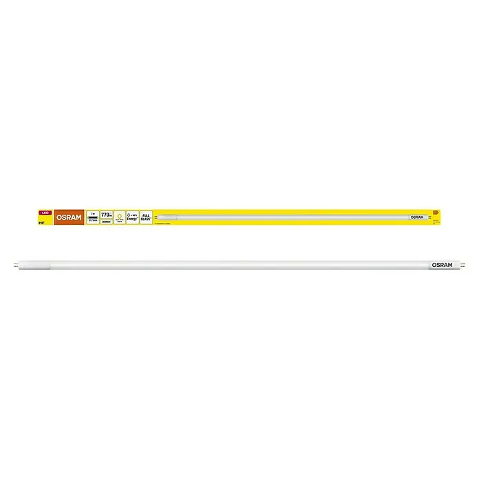 Osram LED-Röhre LED TUBE T5 HF SHORT - Länge: 53 cm, Warmweiß, 7 W, 770 lm, G5 - Eine Osram LED-Röhre HF im gelben Karton, eine energieeffiziente Beleuchtungslösung. Ideal für Büro und Zuhause, 7W, 770 Lumen, warmweißes Licht.