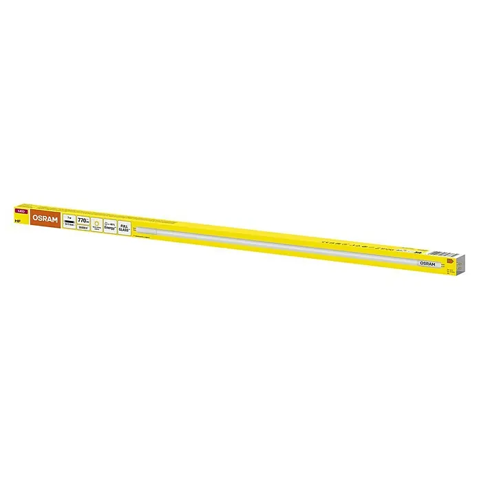 Osram LED-Röhre LED TUBE T5 HF SHORT - Länge: 53 cm, Warmweiß, 7 W, 770 lm, G5 - Produktfoto: Osram LED Röhre 7W, 917 mm, 770 Lumen, warmweißes Licht (3000K), energiesparend. Vollglas für optimale Lichtverteilung.
