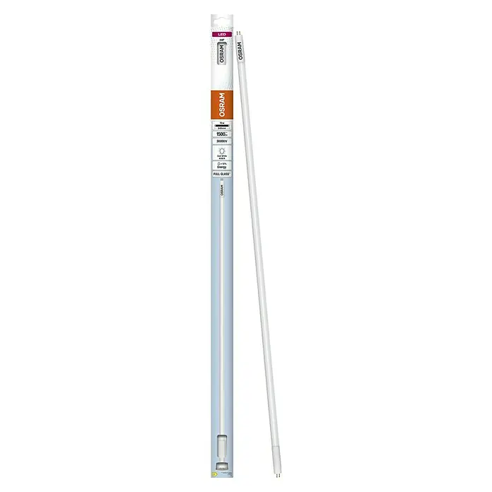 Osram Tubo LED T5 (HF) High Efficiency - Largo: 86,3 cm, Blanco frío, 1.500 lm, G5 - Tubo LED Osram, empaquetado y suelto, con eficiencia energética y larga vida útil, ideal para oficina y hogar.