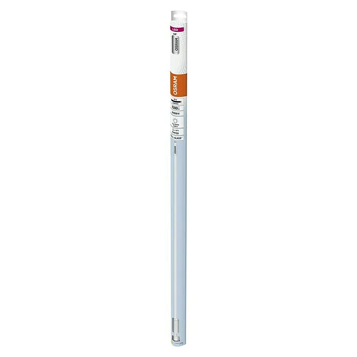Osram LED-Röhre LED TUBE T5 HF - Länge: 86,3 cm, Kaltweiß, 1.500 lm, G5 - OSRAM HF LED Röhre mit 10W, 849 mm Länge, 1600 Lumen und 4000K Farbtemperatur in der Verpackung für energieeffiziente Beleuchtung.