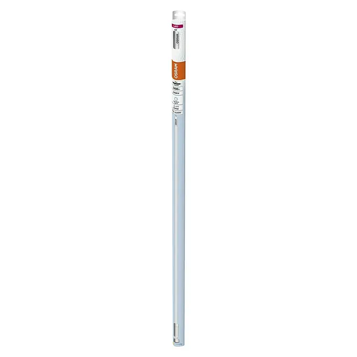 Osram LED-Röhre LED TUBE T5 HF - Länge: 116,3 cm, Kaltweiß, 2.400 lm, G5 - Das Bild zeigt eine schlanke OSRAM LED Röhre, die energieeffizient ist und ein helles, klares Licht für verschiedene Anwendungen bietet.