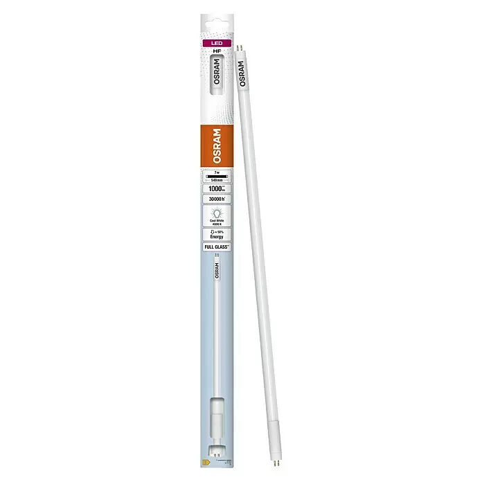 Osram LED Leuchtstoffröhre LED TUBE T5 HFLänge: 56,3 cm, Kaltweiß, 7 W, 1.000 lm, G5