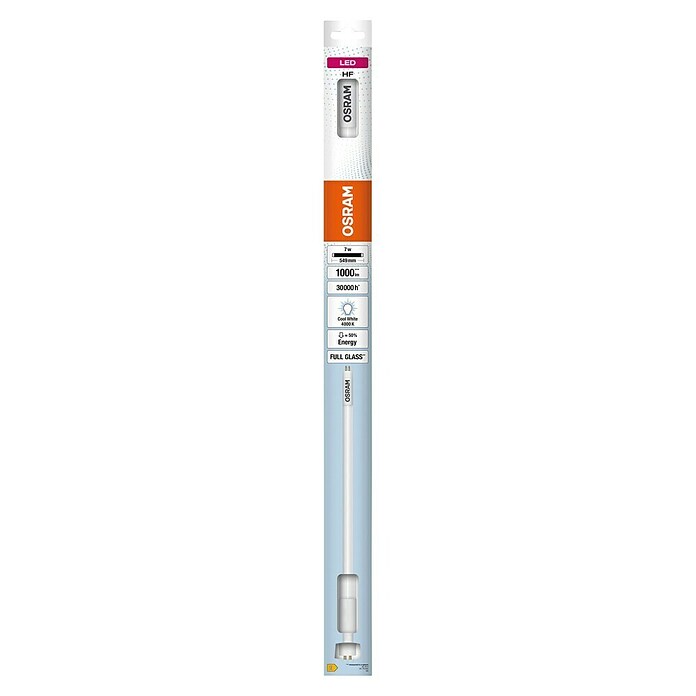 Osram Tubo LED T5 (Largo: 56,3 cm, Blanco frío, 7 W, 1.000 lm, G5) | BAUHAUS