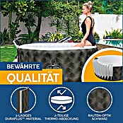 Bestway Lay-Z-Spa Mobil-Whirlpool Barbuda AirJet (Ø x H: 180 x 66 cm, Grau, 669 l) | BAUHAUS