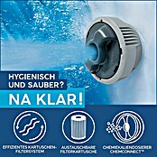 Bestway Lay-Z-Spa Mobil-Whirlpool Barbuda AirJet (Ø x H: 180 x 66 cm, Grau, 669 l) | BAUHAUS