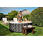 Bestway Lay-Z-Spa Mobil-Whirlpool Barbuda AirJet (Ø x H: 180 x 66 cm, Grau, 669 l) | BAUHAUS