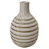 Vase Viana (Ø x H: 19 x 26 cm, Holz, Natur) | BAUHAUS