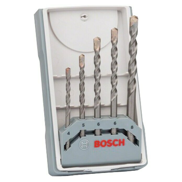 Bosch Professional Set de brocas CYL-3 (5 piezas, Específico para: Hormigón)