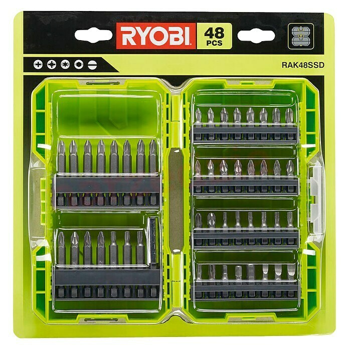 Ryobi Set de puntas RAK4855D (48 piezas)