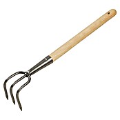 Gardol Hand-Kleingrubber (Arbeitsbreite: 7,5 cm, 3 Zinken, Kurzstiel)