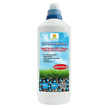 GreenPlan Aqua Aid Wasserspeicher 3D