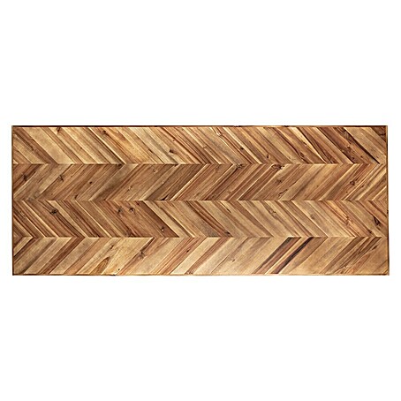 Exclusivholz Tischplatte Fischgrät (Akazie geölt, Holz, 200 x 80 x 2,6 cm)