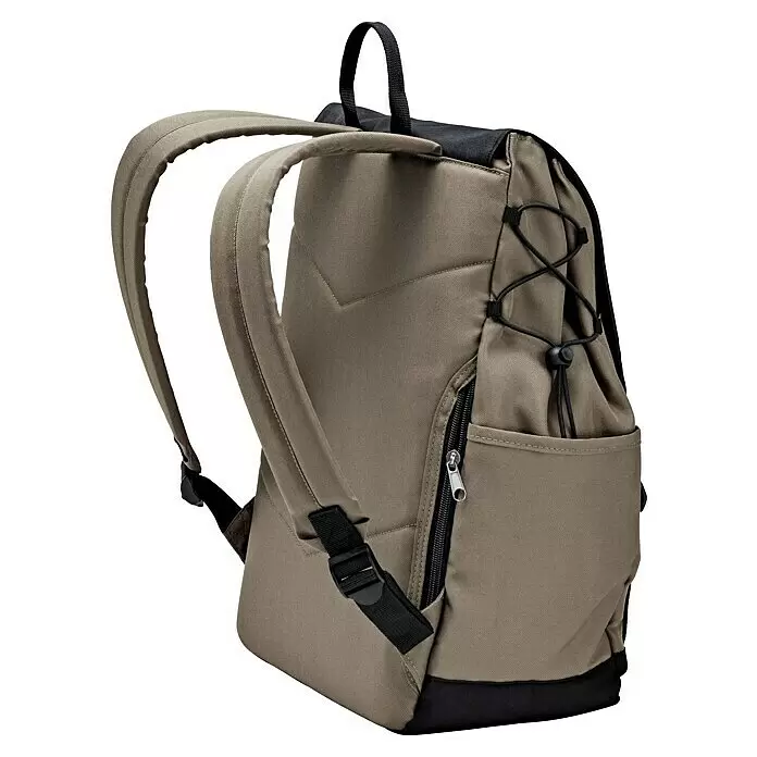 Bruzz Willi Gasgrill BW 1.1 - Wander Edition - Grillfläche (B x T): 39 x 19,5 cm, 3,5 kW, Anzahl Brenner: 1 Stk. - Olivgrüner Rucksack mit schwarzen Akzenten, verstellbaren Trägern, Seitentasche und Kordelsystem.