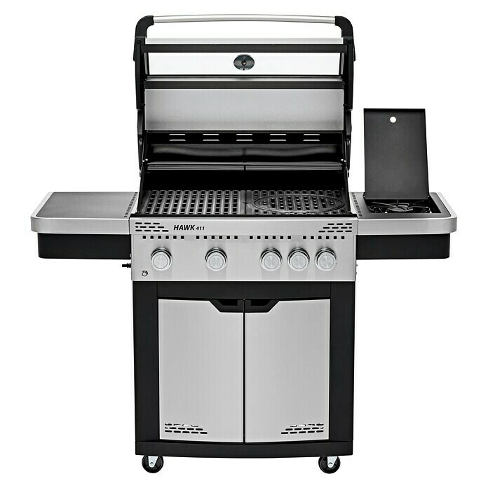 Grandstate Gasgrill Hawk 411 (Grillfläche (B x T): 71 x 49 cm, 15,2 kW, Anzahl Brenner: 4 Stk.) | BAUHAUS