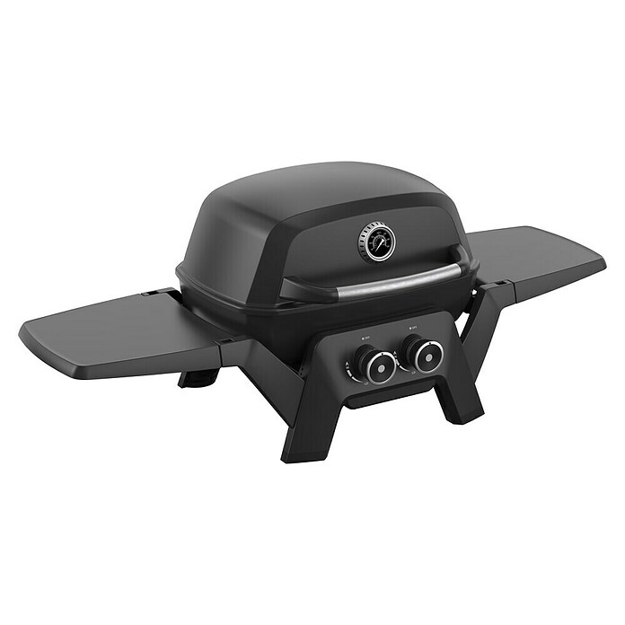 Grandstate Gasgrill Black Kite 200 (Grillfläche (B x T): 57 x 38 cm, 7,2 kW, Anzahl Brenner: 2 Stk.) | BAUHAUS