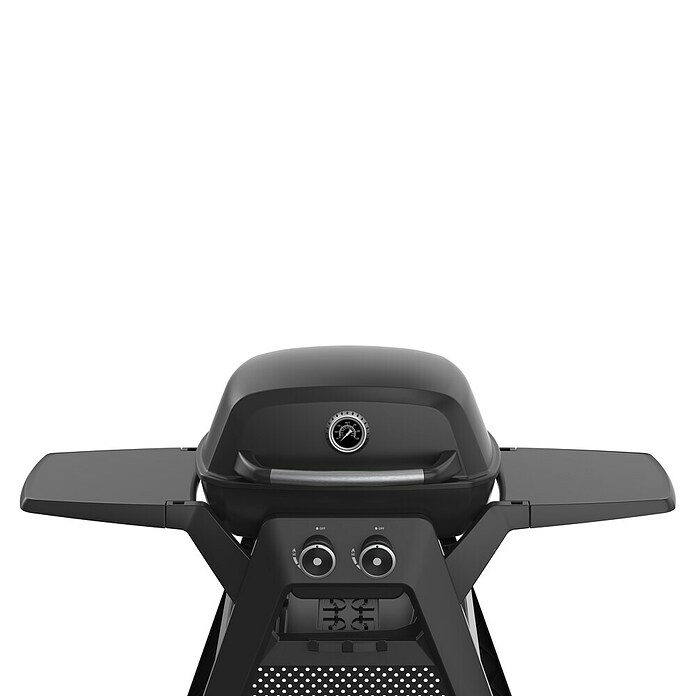 Grandstate Gasgrill Black Kite 200 (Grillfläche (B x T): 57 x 38 cm, 7,2 kW, Anzahl Brenner: 2 Stk.) | BAUHAUS