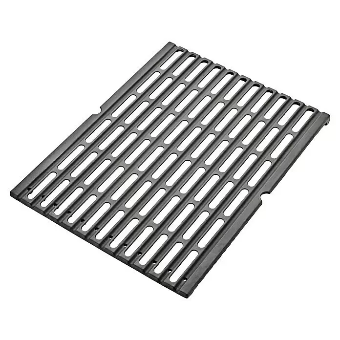 Grandstate Gasgrill Hawk 411 - Grillfläche (B x T): 71 x 49 cm, 15,2 kW, Anzahl Brenner: 4 Stk. - Dunkelgrauer Metall-Grillrost mit parallelen Schlitzen zum Kochen.