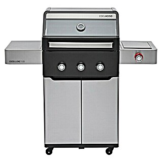 Edelheiss Gasgrill Exzellenz 1.3 (Grillfläche (B x T): 59 x 45,5 cm, 12,6 kW, Anzahl Brenner: 3 Stk.)