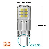 Osram Star LED svetlobni vir Pin 30  (GY6,35, Ni mogoče zatemniti, Toplo bela, 300 lm, 2,6 W) | LED luči | Svetlila | Elektro in svetila | Izdelki | BAUHAUS