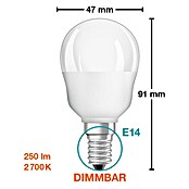 Osram Star LED žarulja Classic P 25 RGBW  (E14, Može se prigušiti, RGBW, 250 lm, 4,5 W) | BAUHAUS