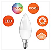 Osram Star LED žarulja Classic B RGBW  (E14, Može se prigušiti, RGBW, 250 lm, 4,5 W) | BAUHAUS
