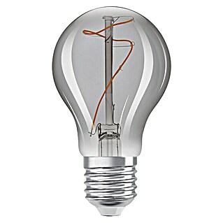 Osram LED žarulja (E27, Bez prigušivanja, Topla bijela, 100 lm, Temeljna boja: Sive boje, Kruškolikog oblika)