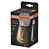 Osram LED svetlobni vir Vintage Edition 1906 v obliki žarnice E27  (E27, Ni mogoče zatemniti, Toplo bela, 100 lm, 3,5 W, Smoke) | LED luči | Svetlila | Elektro in svetila | Izdelki | BAUHAUS