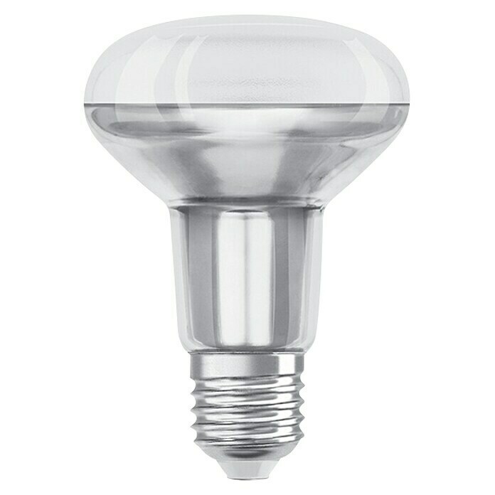 Osram Superstar Bombilla LED R80 (E27, Intensidad regulable, Blanco cálido, 345 lm, 5,9 W) | BAUHAUS