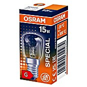 Osram Bombilla incandescente Special T/Fridge (15 W, E14, Claro, Clase de eficiencia energética: E)