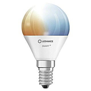 Ledvance Smart+ WiFi LED-Lampe Mini Bulb (E14, Dimmbar, Warmweiß, 470 lm, 5 W, Farbtemperatur einstellbar: Stufen)