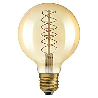 Osram LED žarulja (Promjer: 9,5 cm, E27, Može se prigušiti, Topla bijela, 600 lm, 7 W)
