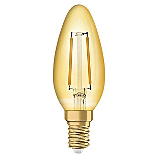 Osram LED žarulja Vintage 1906 Classic B (E14, Bez prigušivanja, Topla bijela, 220 lm, 2,5 W)