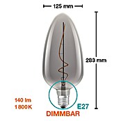 Osram LED žarulja Vintage Edition 1906 Classic C  (E27, Može se prigušiti, Topla bijela, 140 lm, 4 W) | BAUHAUS