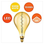 Osram LED žarulja  (E27, Bez prigušivanja, Topla bijela, 300 lm, 4 W, Boja: Zlatne boje, Kruškolikog oblika) | BAUHAUS
