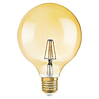 Osram Lámpara LED (E27, Intensidad regulable, Blanco cálido, 650 lm, 6,5 W, Globo)