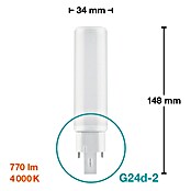 Osram Dulux D LED žarulja  (G24d-2, Bez prigušivanja, Hladna bijela, 640 lm, 7 W) | BAUHAUS