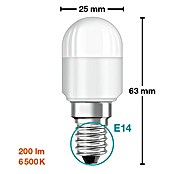 Osram LED žarulja Special T26  (E14, Bez prigušivanja, Bijele boje dnevnog svjetla, 65 lm, 2,3 W) | BAUHAUS