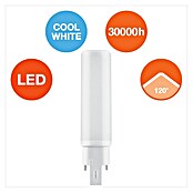 Osram Dulux D LED žarulja  (G24d-2, Bez prigušivanja, Hladna bijela, 640 lm, 7 W) | BAUHAUS