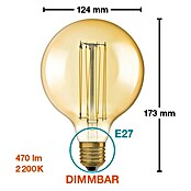 Osram LED-Lampe Vintage Edition 1906 Globe-Form E27 (E27, Dimmbar, Warmweiß, 470 lm, 5,8 W) | BAUHAUS