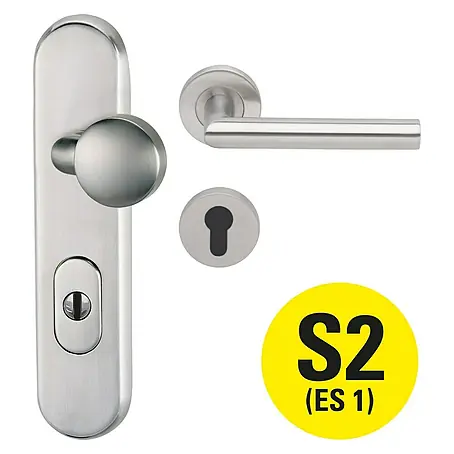 Diamond Doors Modern Schutzbeschlag Warrior L-Form