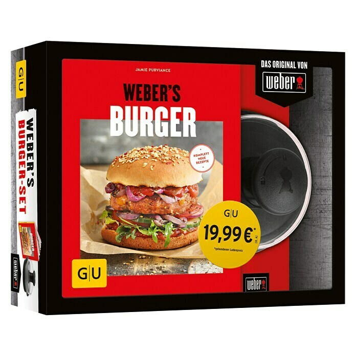 Weber Hamburgerpresse-Set2 -tlg. Front View