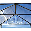 Palram – Canopia Gewächshaus Balance (Außenmaß inkl. Dachüberstand (B x T): 304 x 724 cm, 0,7 mm, Silber) | BAUHAUS