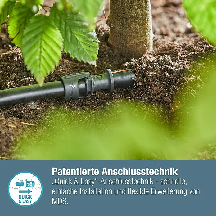 Gardena Micro-Drip Verbinder - 1/2" x 13 mm, Passend für: Gardena Verlegerohre, 1 Stk. - Das Gardena Micro-Drip-System: Patentierte Anschlusstechnik für schnelle und einfache Installation zur flexiblen Erweiterung von Bewässerungslösungen.