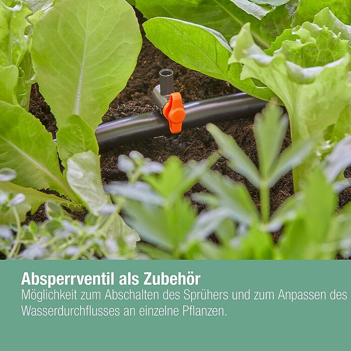 Gardena Micro-Drip Streifendüse (5 Stk., Wurfweite: 5,5 m) | BAUHAUS