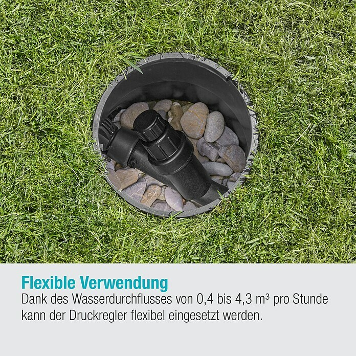 Gardena Sprinklersystem Druckminderer (1″) | BAUHAUS